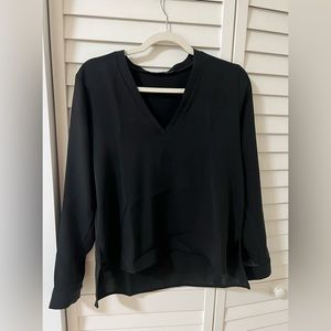 Zara black blouse